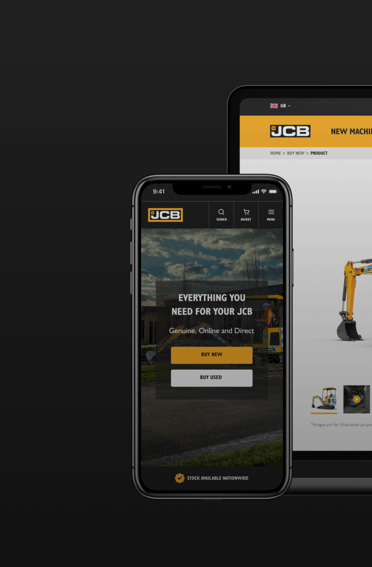 Revolutionising JCB machine purchasing